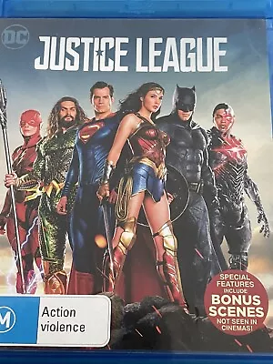 Justice League Jason Momoa Ray Fisher Diane Lane Blu Ray Like New • $6.95