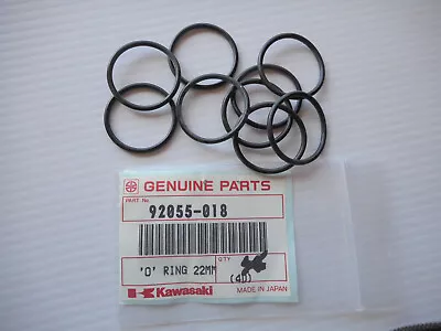 KAWASAKI H1 S1 A1 F7 KE175 Z200 KLR250 See List.. NOS O-RING 22mm 92055-018 (x9) • $30