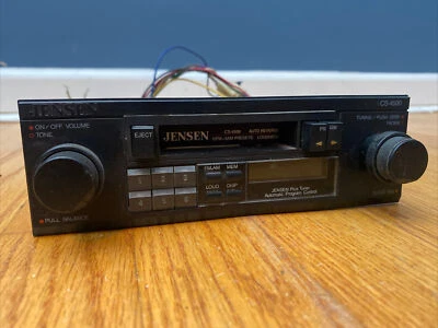 $99.99 • Buy Vintage Jensen CS-4500 Car Cassette Tape Player Stereo Shaft Post Style Radio