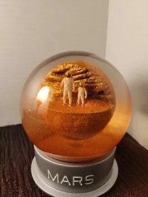 MARS DUST WATER GLOBE Outer Space Stars Galaxy Star Wars Astronauts On The Moon • $20