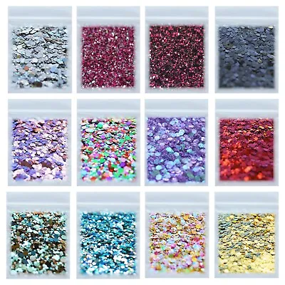 Chunky Festival Glitter 45 Mixes 10g 25g Bags Face Eye Body Tattoo Cosmetic 3 • £4.79
