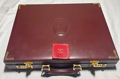 Must De Cartier Handbag 24hDocument HolderBriefcaseVintage • $599.99