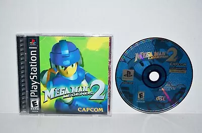 Mega Man Legends 2 (Sony PlayStation 1 2000) PS1 PSOne PSX 2 3 CIB Black Label • $259.95