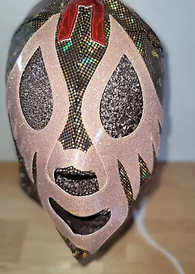 Mil Mascaras - Gold Mask  Wrestling Lucha Libre Mexican Lycra • $34