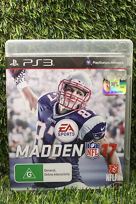 Madden NFL 17 - Sony Playstation 3 PS3 - AUS PAL Complete With Manual Free Post • $34.99