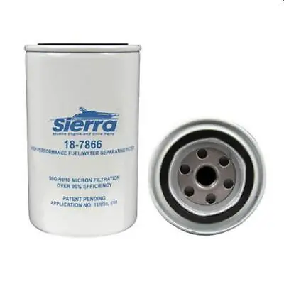 Sierra 18-7866 Fuel Filter 10 Micron Yamaha Outboard - MAR-10MEL-00-00 • $21.64
