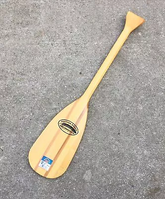 Vintage FEATHER BRAND PADDLE 2.5’ (30”) Kayak Canoe CAVINESS WOOD Made In USA! • $29.97