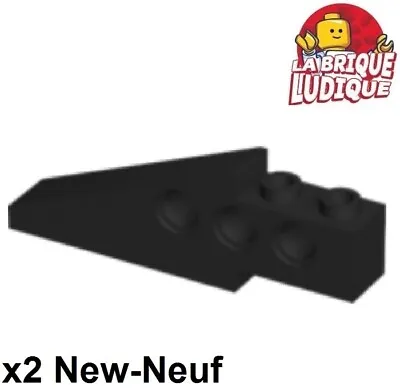 LEGO Technic 2x Slope Gradient Long 33° 6x1x1 (Wing Back) Black/Black 2744 New • $17.25