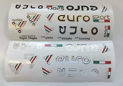 Eurosport Decals For Vintage Bicycle Choice • $58