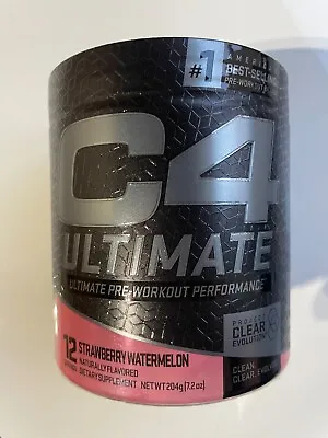 C4 Ultimate Pre-Workout Strawberry Watermelon 12 Servings Exp. 11/24 • $11.86