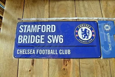 ~ CHELSEA FC ~ Street Sign Metal Plaque ~ Christmas Gift Dad Brother • £7.99