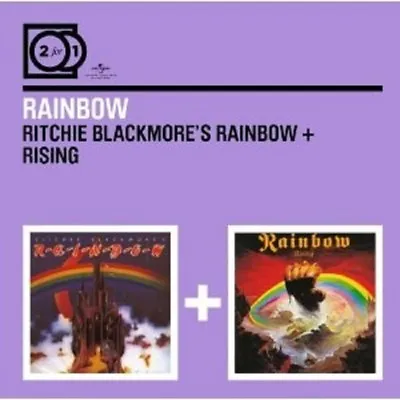 Rainbow - 2 For 1: Ritchie Blackmore's Rainbow/rising 2 Cd New!  • £76.39
