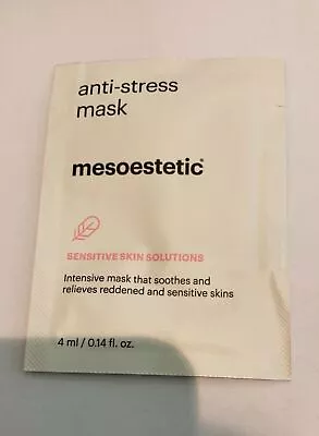 Mesoestetic Anti-Stress Mask 4ml X 6pcs = 24ml Sample #usau • $11.99