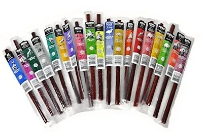 10 Piece Game Jerky Alligator-Elk-Buffalo-Kangaroo-Ostrich-Pheasant-Venison-Wild • $43.86