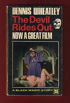 THE DEVIL RIDES OUT  (Rare Film Tie-in Book) Dennis Wheatley HAMMER HORROR • £19.99