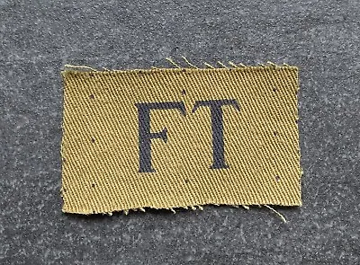 Genuine WW2 Flintshire Home Guard Printed Cloth Badge • £25