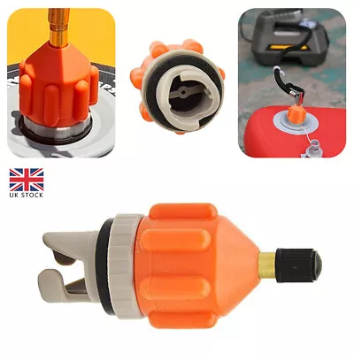 Electric Pump Adapter Kayak Paddle Board Air Valve Inflatable Boat Accessory UK • £5.74