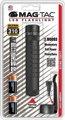 Mag-Lite MagTac LED 3 Function 2x CR123 Battery Tail Tactical Flashlight-SG2LRE6 • $90.67