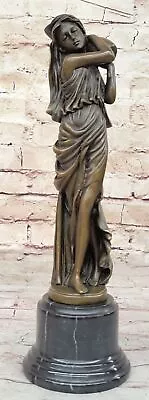 Milo`s Beautiful Woman Bronze Statue: Handmade Original Artwork Figure Gift • $309