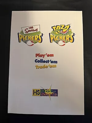 Simpsons Tazo Pickers Press Kit • $249.99