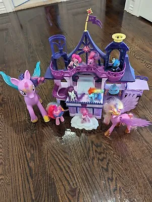 My Little Pony Twilight Sparkle School Of Friendship Castle Lot Good Condition  • $105