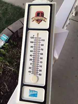 VTG Lorsban Insecticide Wall Thermometer Sign Agriculture Advertising • $9.95