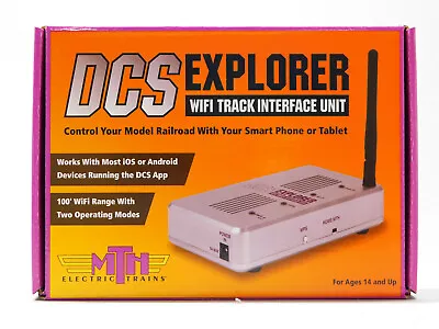 MTH DCS EXPLORER WIFI TRACK INTERFACE UNIT Digital Command Tiu MTH50-1035 NEW • $198.84