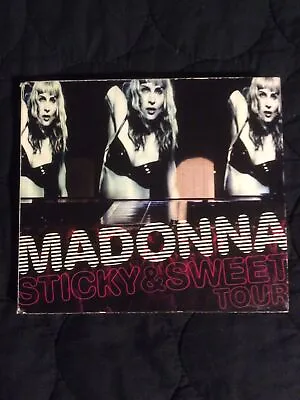 Madonna CD & DVD Sticky & Sweet Tour 2010 Warner Digipac Live • $14.99