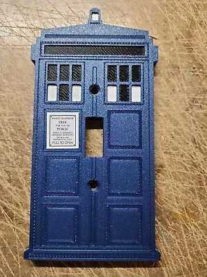 $8 • Buy Tardis Light Switch Classic (3d Printed)