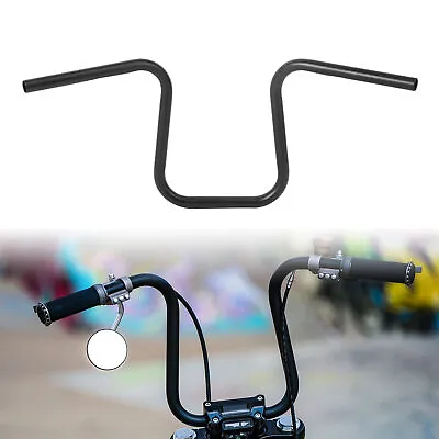 12.7  Rise 1  Ape Hanger Handlebar Fit For Harley Softail Deluxe Dyna Black • $137.50