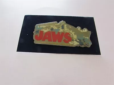Jaws Spielberg Sharks Universal Studios Unused Pin Badge From Japan • £4.99