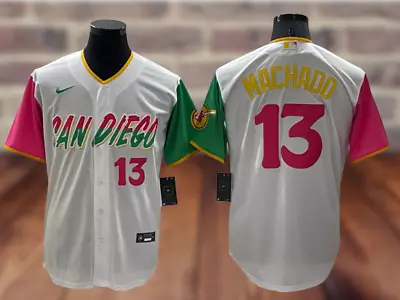 Men's San Diego Padres - Manny Machado #13 City Connect Stitched S-3XL • $49.90