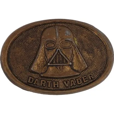 Sm Star Wars Darth Vader Jedi Han Solo Sci Fi Movie 1970s Vintage Belt Buckle • $35