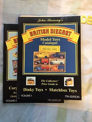 Ramsays British Diecast Model Toys Catalogue 7th Ed  Volumes 1&2 • £29.99