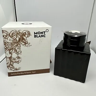 RARE! Montblanc James Purdey Cigar Fountain Pen Ink 50 Ml Bottle 119597 • $115