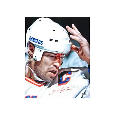 Mark Messier New York Rangers Autographed Blood 16x20 (Top Tier Auth) • $199.99