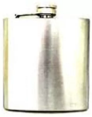 Flask Stainless Steel 6 Ounce Drinking Flask • $2.95