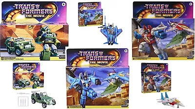 Transformers RETRO G1 Starscream Hound Thundercracker Hasbro BRAND NEW • $320