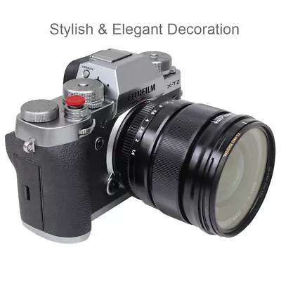 $9.97 • Buy 2x Dark Red Soft Shutter Release Button F Fujifilm X-PRO1 X100F X100T X100S X30