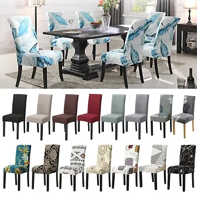 Furniture Covers Stretch Dining Chair Covers Slipcover Wedding Chair Covers • $12.99