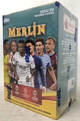 2023 Topps Merlin UEFA Champions League Blaster Box- Factory Sealed- IN-HAND!! • $24.97