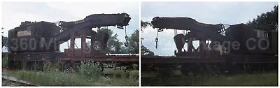 2 Vintage 1967 Kodachrome 35mm Photo Slides Soo Line Railroad Crane • $9.99