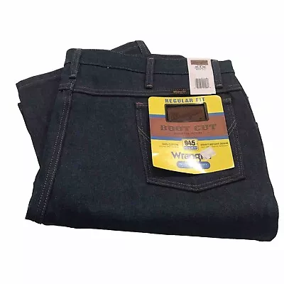 Wrangler 945NAV Regular Fit Bootcut Heavyweight Jeans Mens 44x32 NWT • $22.99