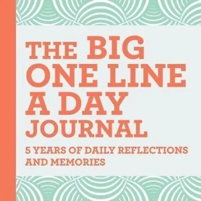 £19.24 • Buy Big One Line A Day Journal 5 Years Of Daily Reflections And Mem... 9781685396909