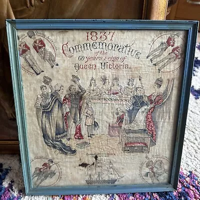 Commemorative Handkerchief Queen Victoria • £40