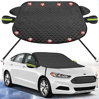 Winter Magnetic Car Windshield Cover Protector Snow Ice Frost Guard Sun Shade US • $14.99