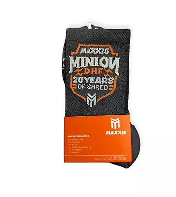 Maxxis Minion 20 Year Anniversay Wool Socks NIP MTB Mountain Cycle Trail Dh • $6