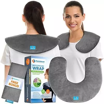 Microwavable Neck Wrap Instant Relief For Stiffness Muscle Pain Tension And Stre • $37.45