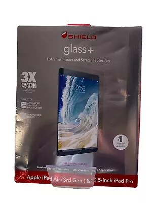 ZAGG Invisible Shield Glass+ For Apple IPad Air (3rd Gen.) 10.5” IPad Pro • $16.45