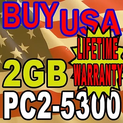 2GB ASUS P3-P5G31 P5B Deluxe/WiFi-AP P5K PRO Memory Ram • $19.99